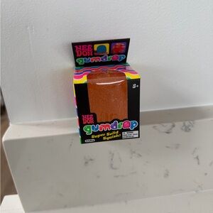 Needoh Gumdrop Super Solid Squish - Orange
